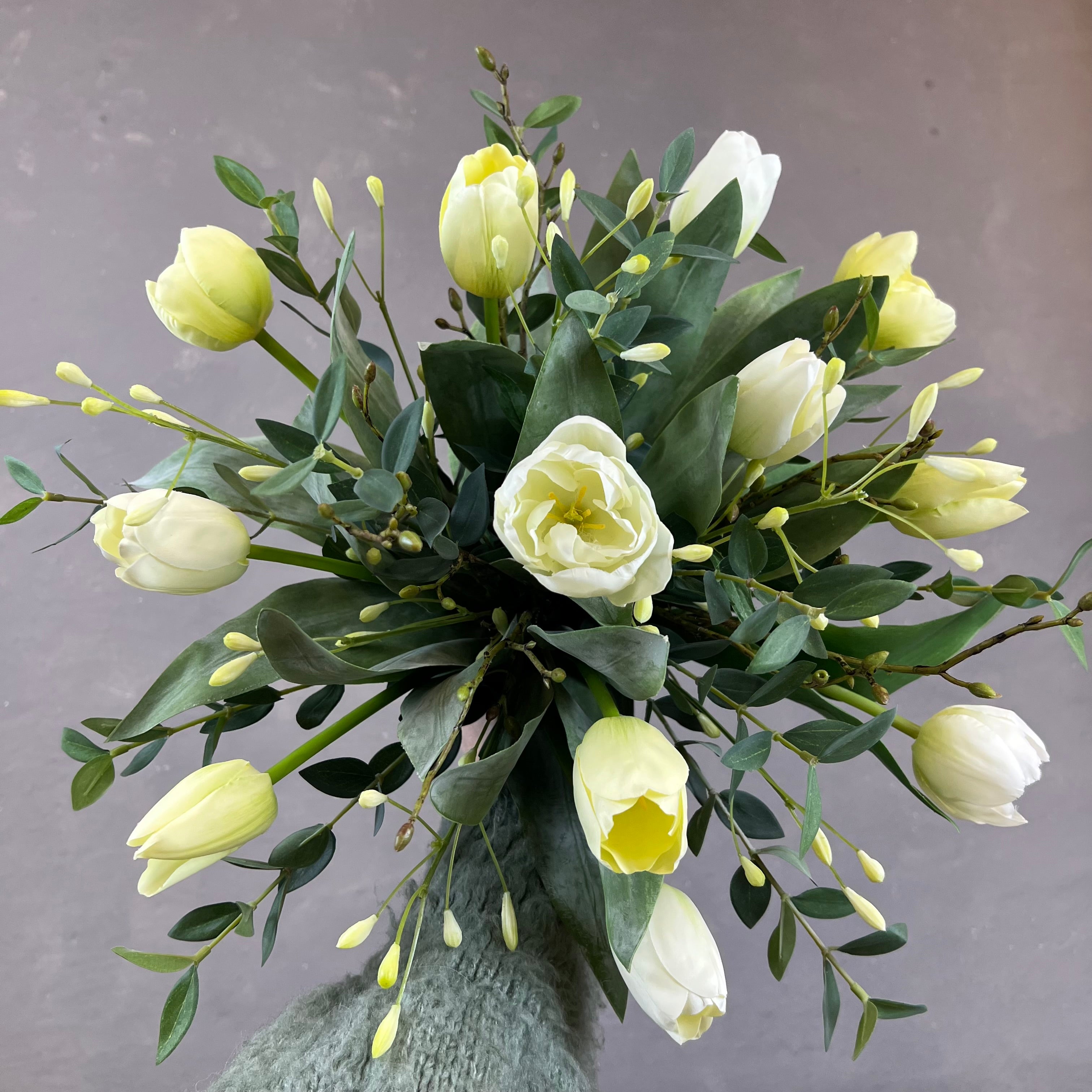 Elegante Hvide Tulipaner
