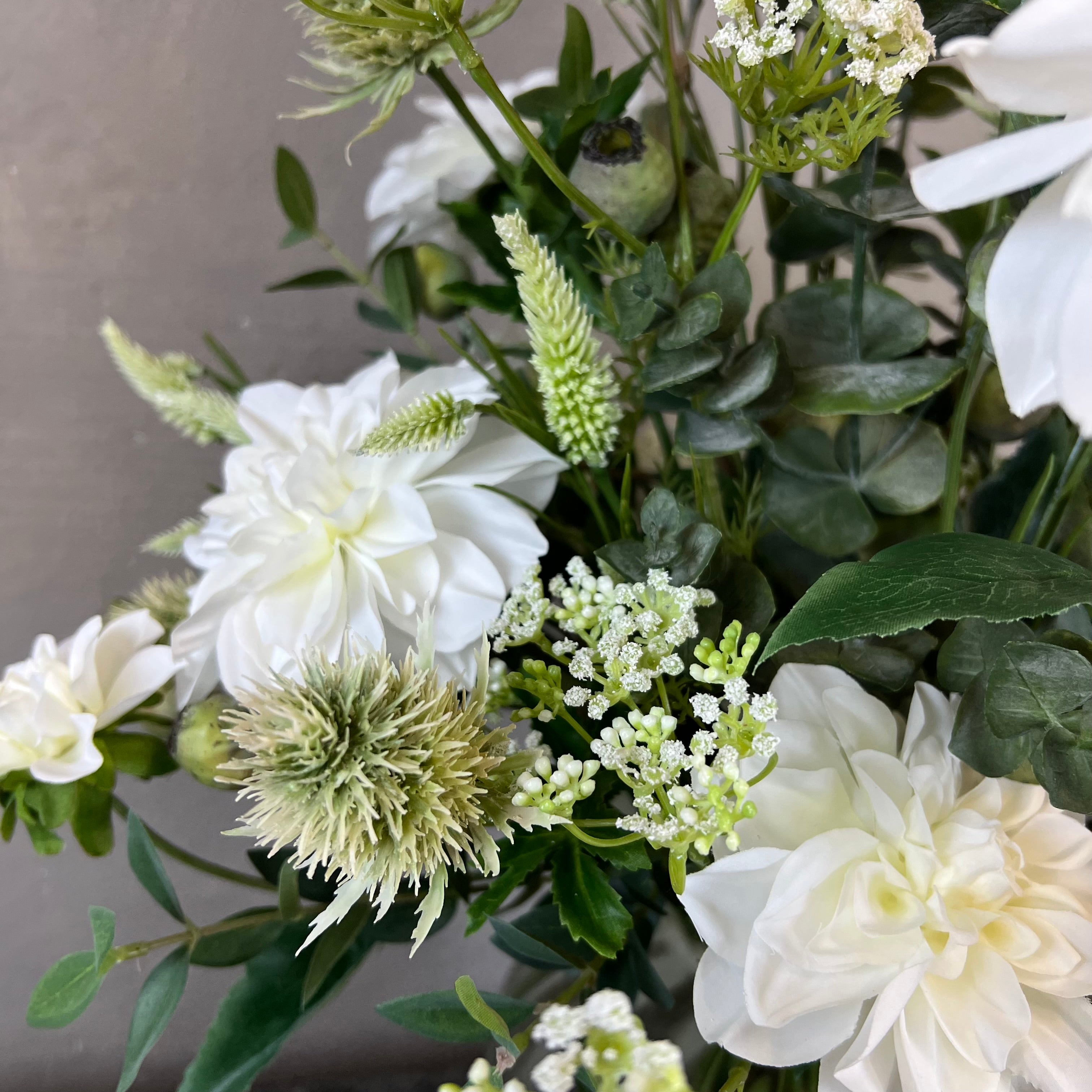 Hvid Dahlia Sky